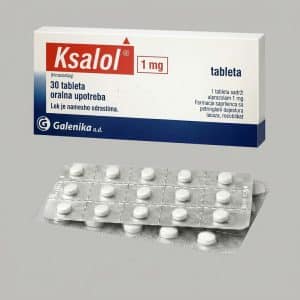 Buy Ksalol 1mg Online - Secure Telehealth Prescription Processing for Anti-Anxiety Medication